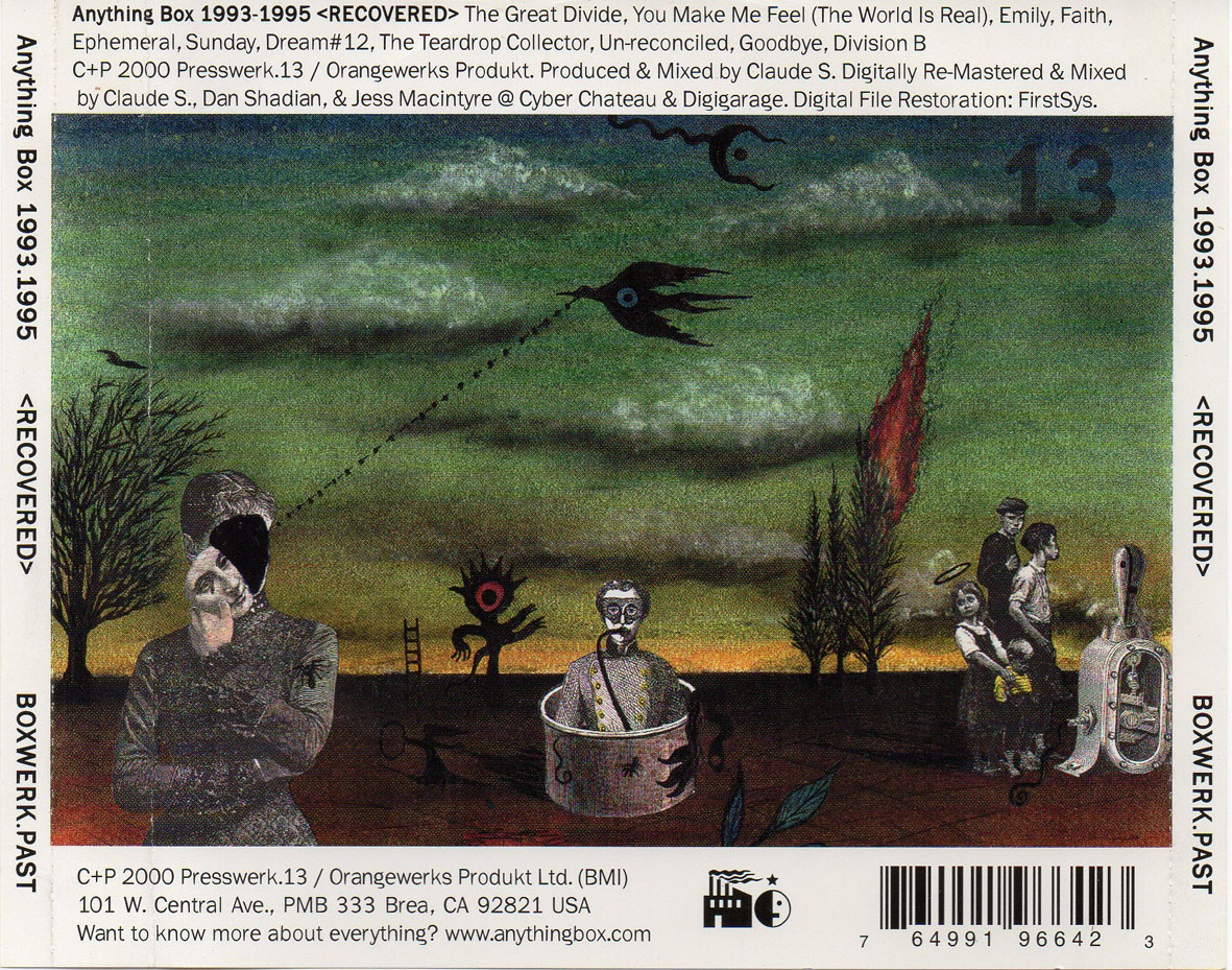 Car�tula Trasera de Anything Box - Recovered 1993-1995