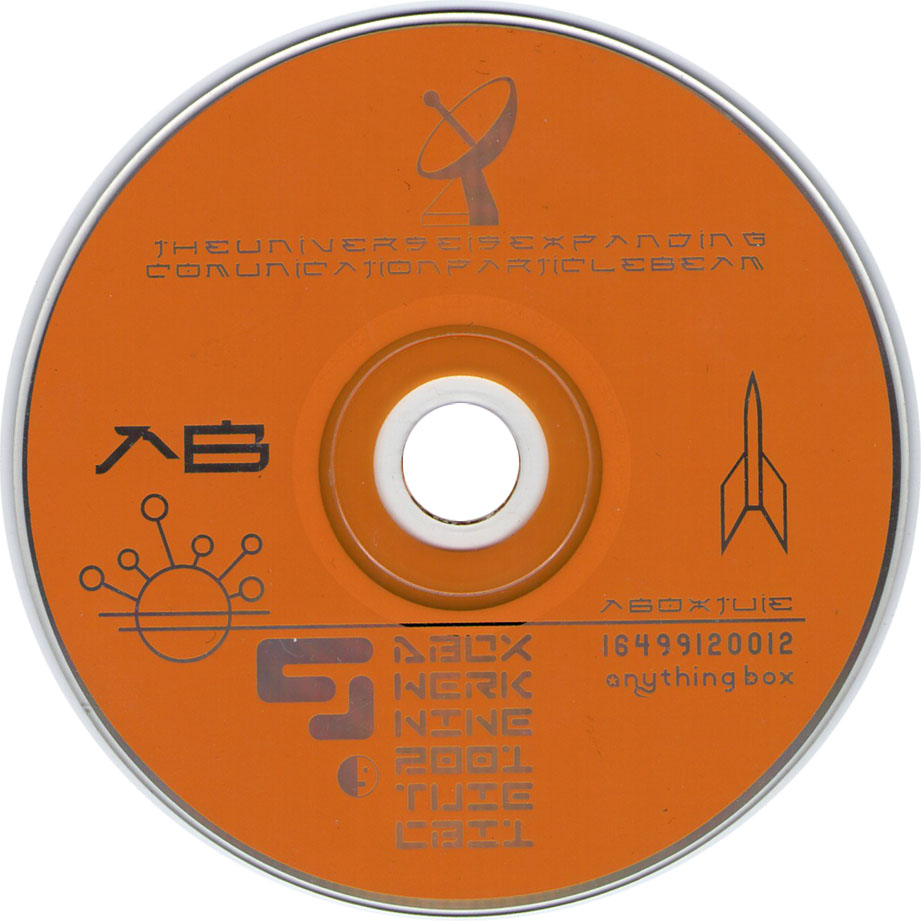 Car�tula Cd de Anything Box - The Universe Is Expanding