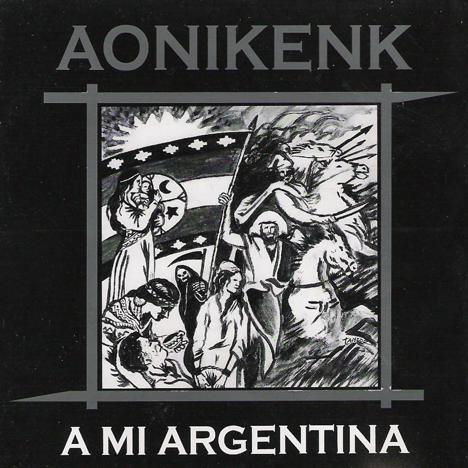Cartula Frontal de Aonikenk - A Mi Argentina