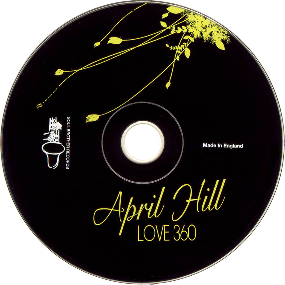 Cartula Cd de April Hill - Love 360