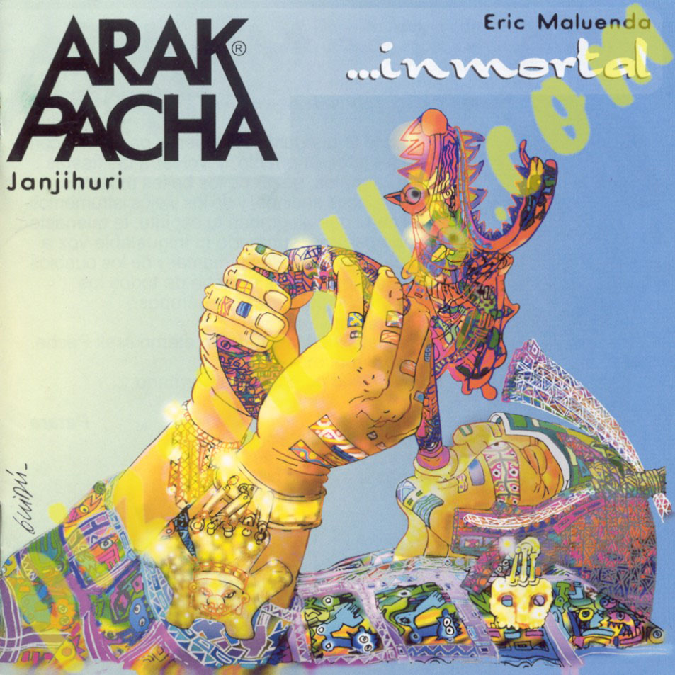 Cartula Frontal de Arak Pacha - Inmortal
