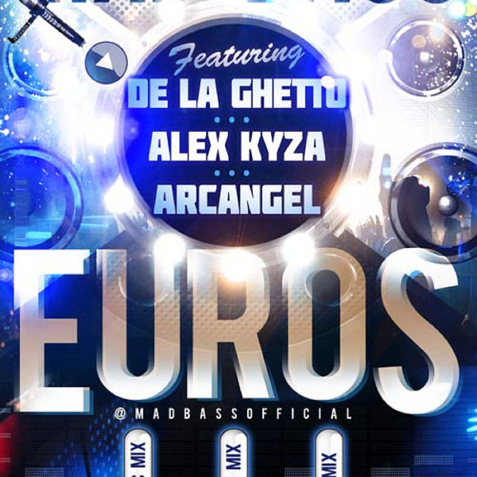 Cartula Frontal de Arcangel & De La Ghetto - Euros (Featuring Alex Kyza) (Cd Single)