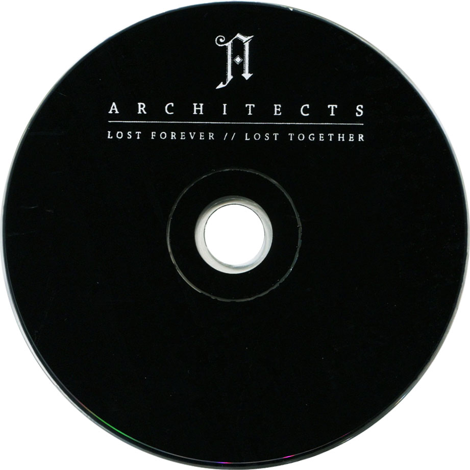 Cartula Cd de Architects - Lost Forever // Lost Together