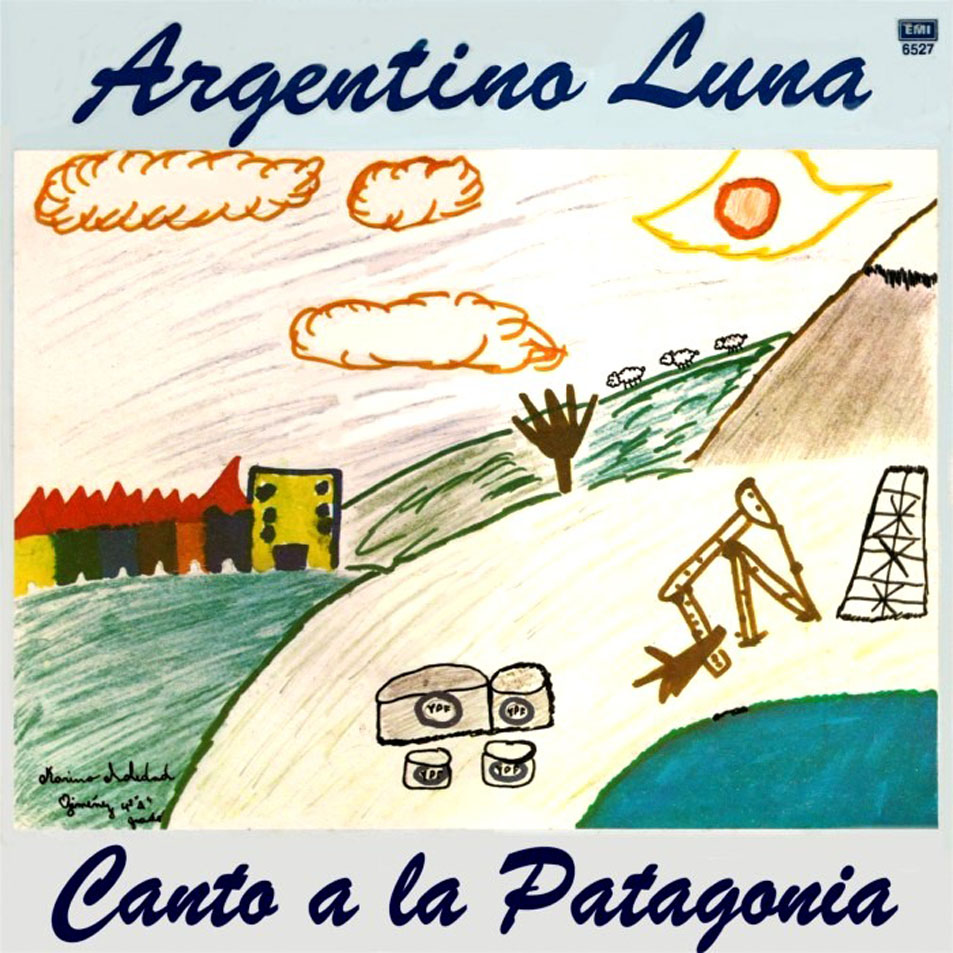 Cartula Frontal de Argentino Luna - Canto A La Patagonia