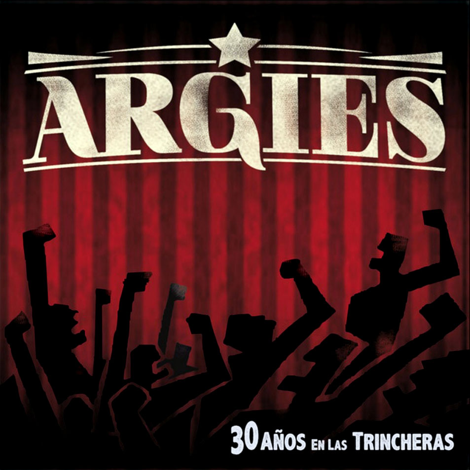 Cartula Frontal de Argies - 30 Aos En Las Trincheras