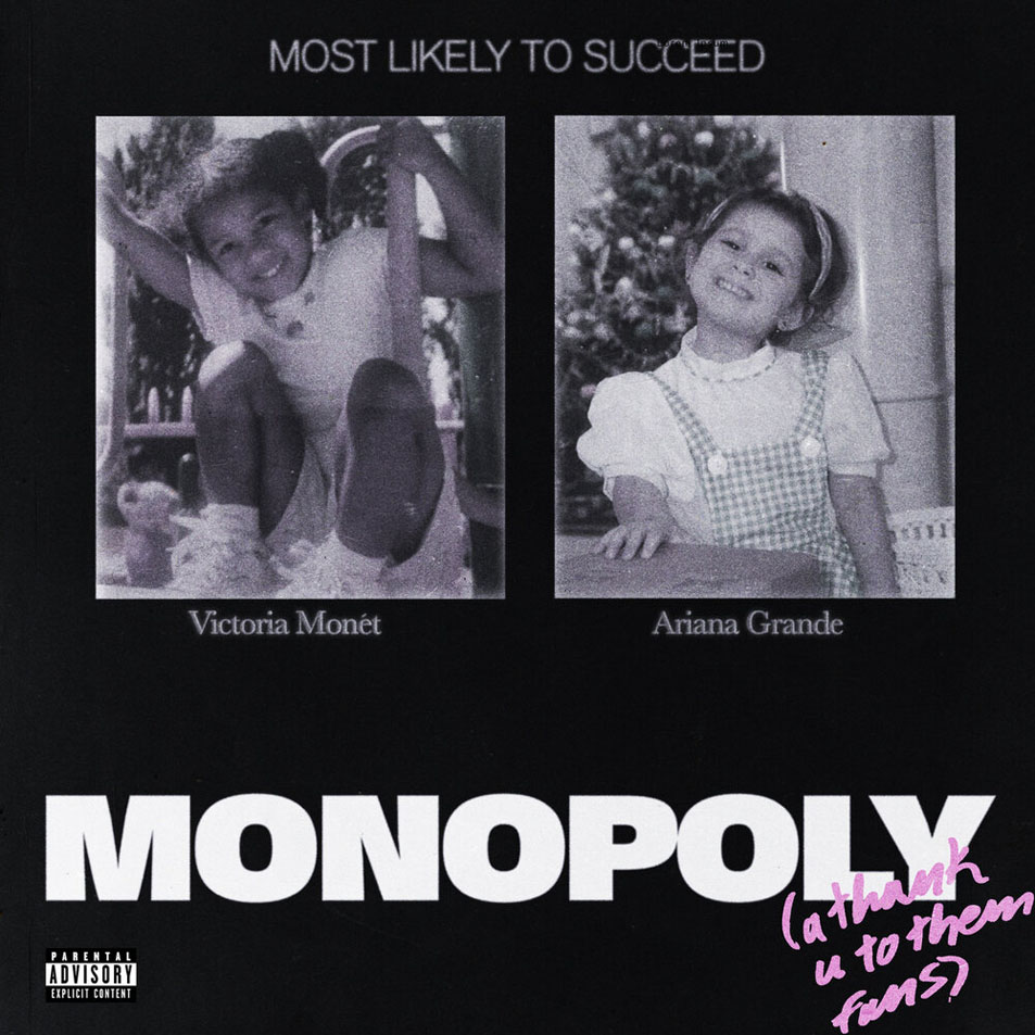 Cartula Frontal de Ariana Grande - Monopoly (Featuring Victoria Monet) (Cd Single)