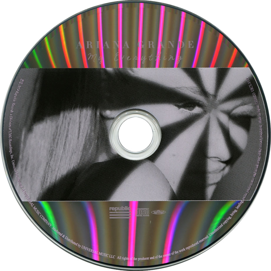 Cartula Cd de Ariana Grande - My Everything (Japanese Deluxe Edition)