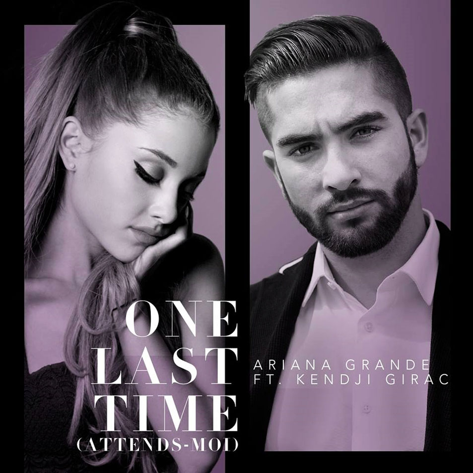 Cartula Frontal de Ariana Grande - One Last Time (Featuring Kendji Girac) (Cd Single)