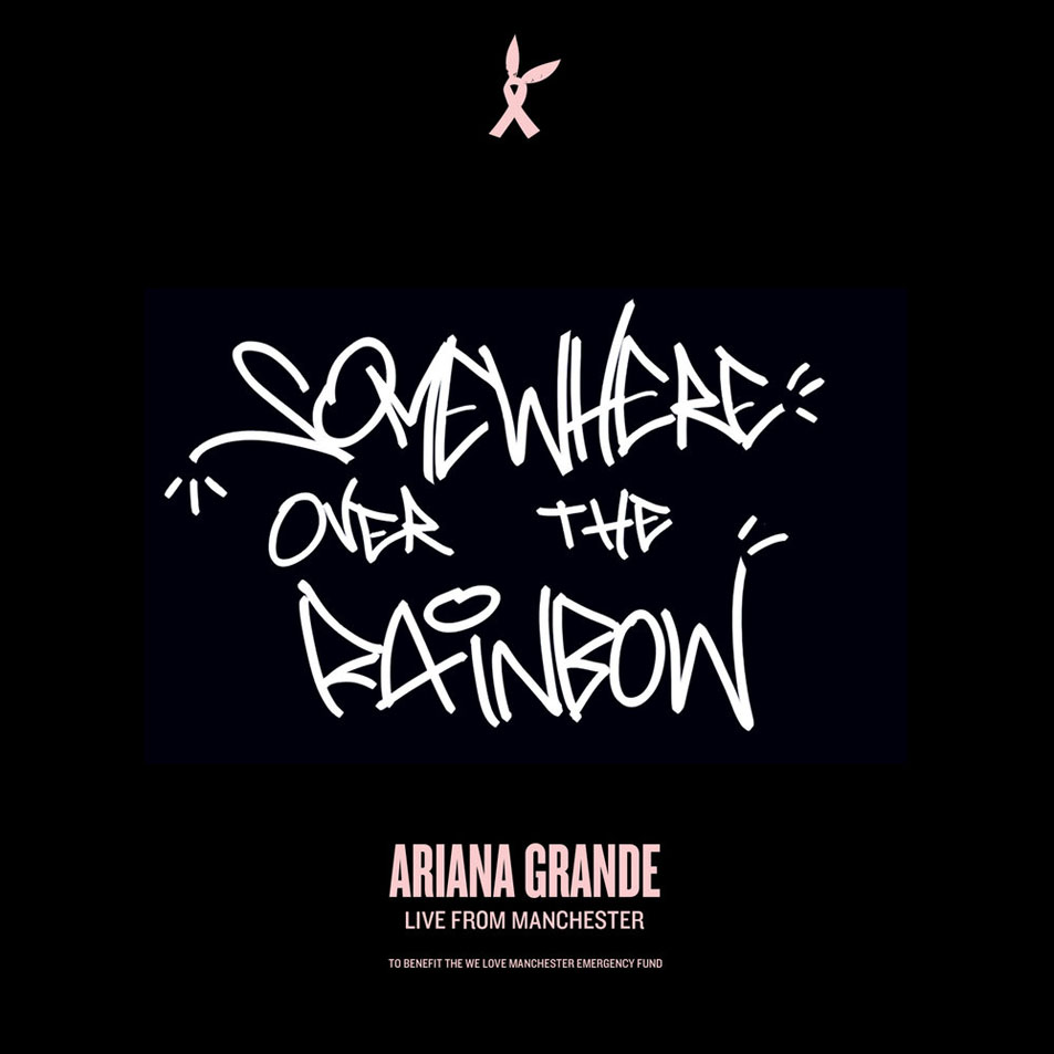 Cartula Frontal de Ariana Grande - Somewhere Over The Rainbow (Live From Manchester) (Cd Single)