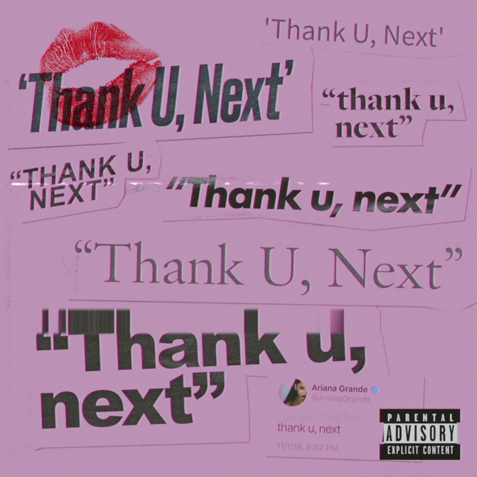Cartula Frontal de Ariana Grande - Thank U, Next (Cd Single)