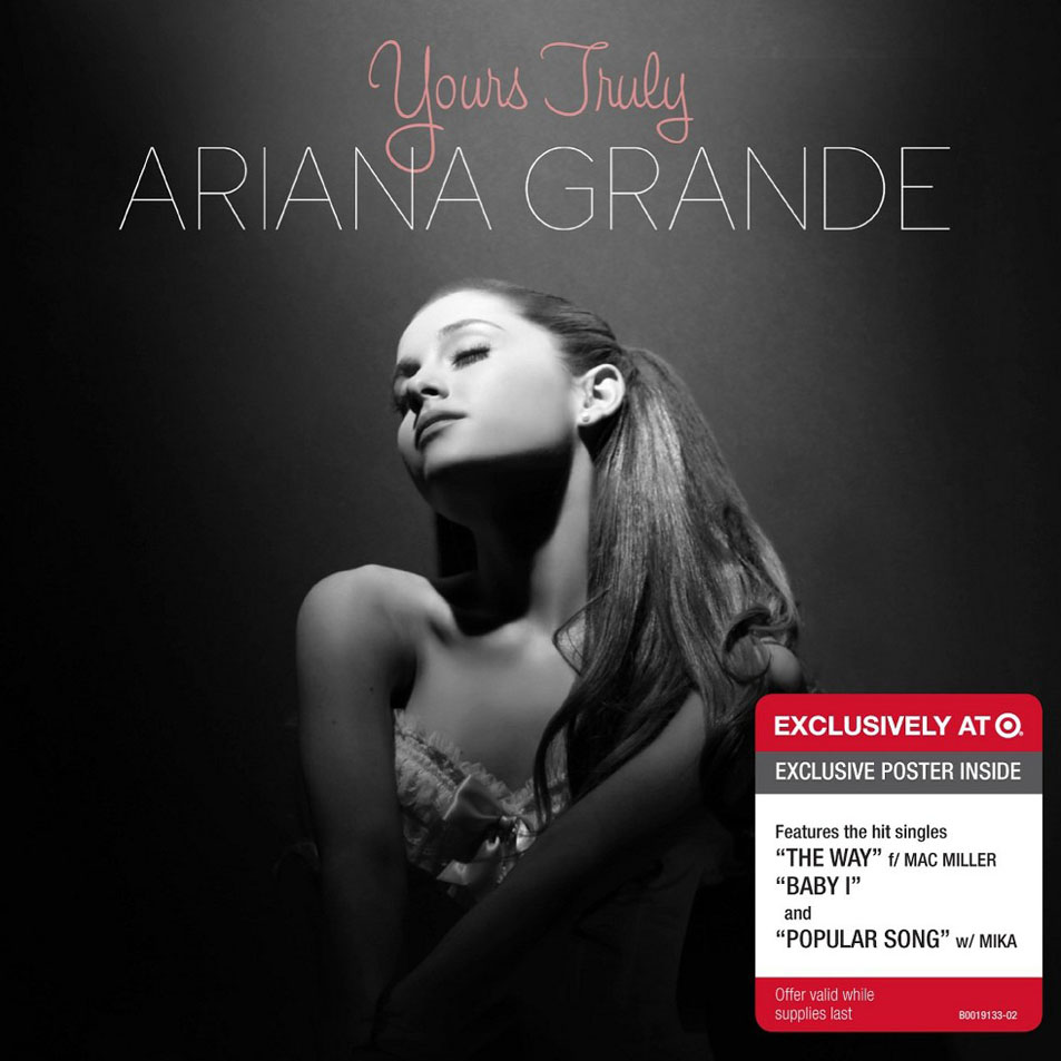 Cartula Frontal de Ariana Grande - Yours Truly (Target Edition)