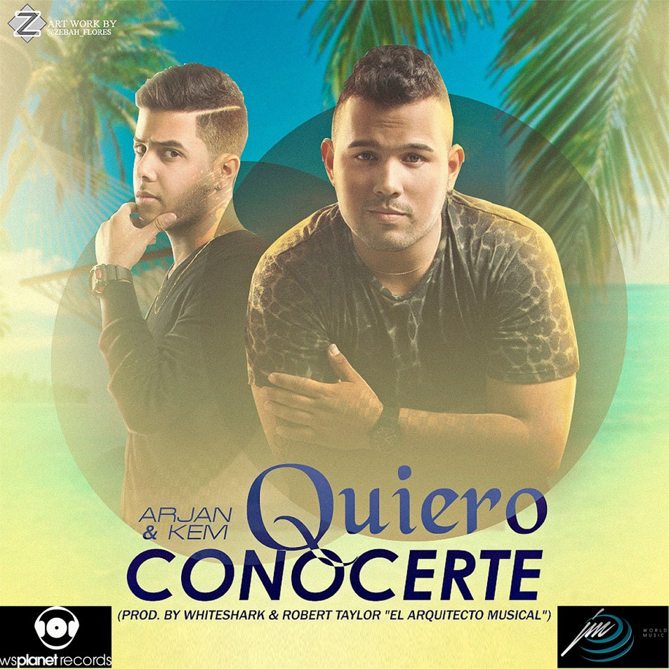 Cartula Frontal de Arjan & Kem - Quiero Conocerte (Cd Single)