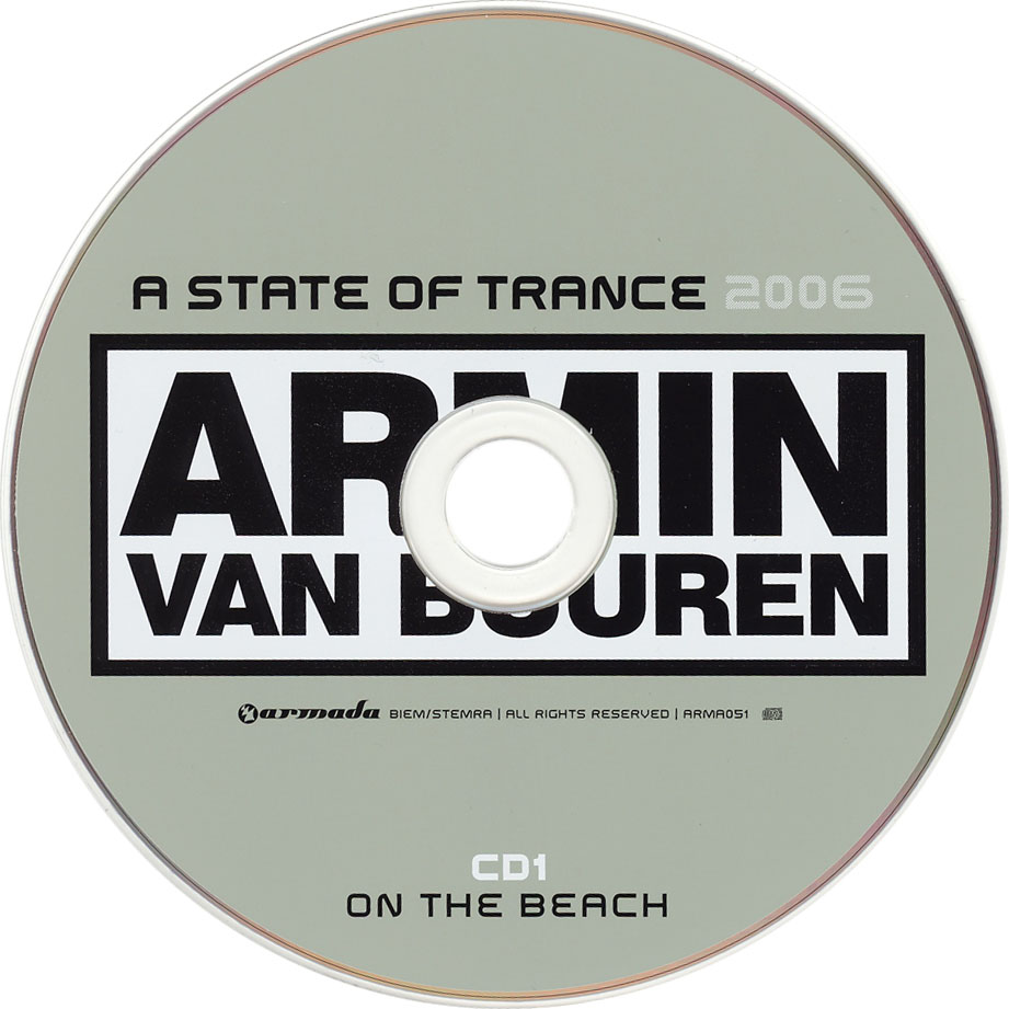 Cartula Cd1 de Armin Van Buuren - A State Of Trance 2006