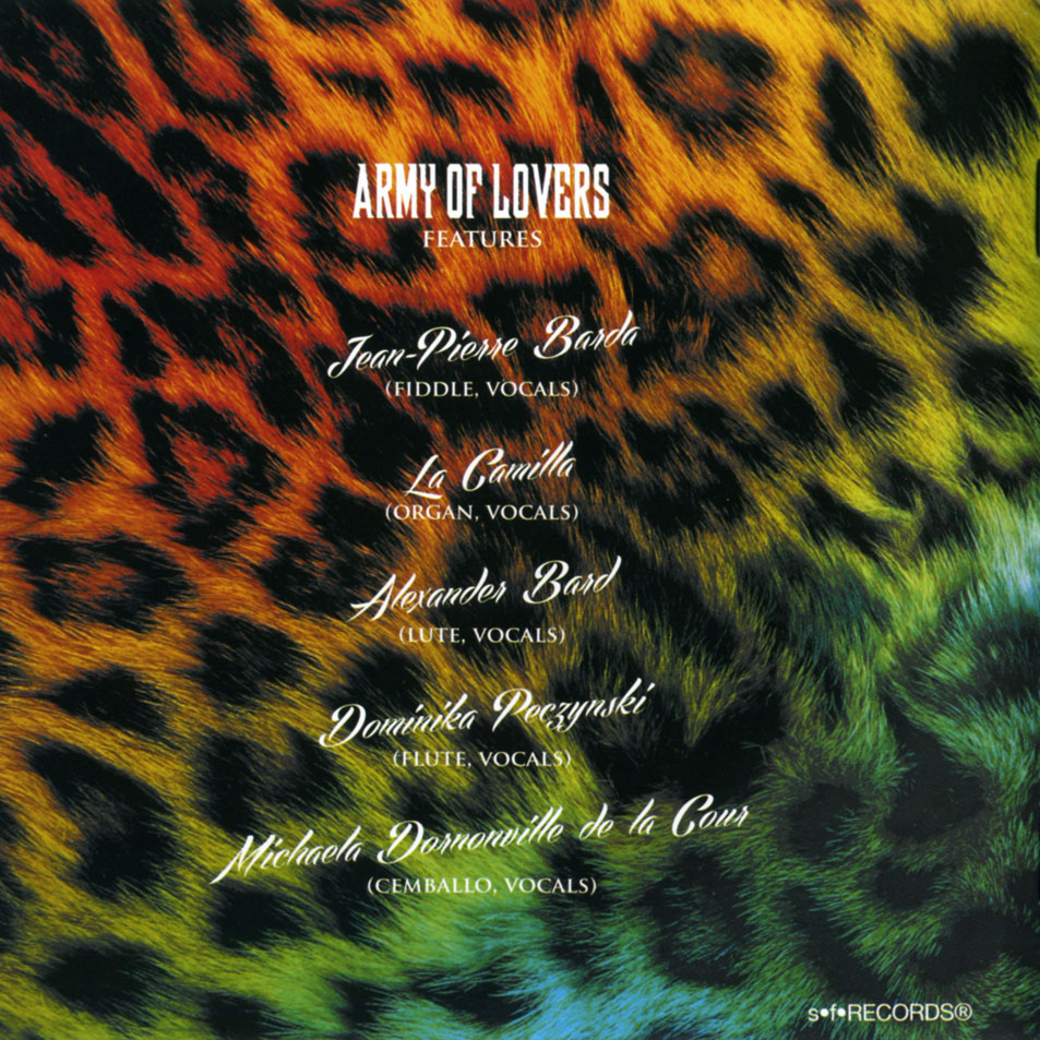 Cartula Interior Frontal de Army Of Lovers - Big Battle Of Egos