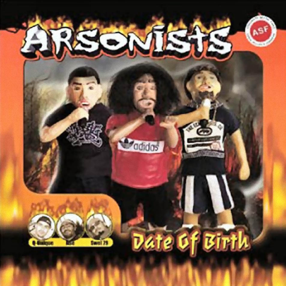 Cartula Frontal de Arsonists - Date Of Birth