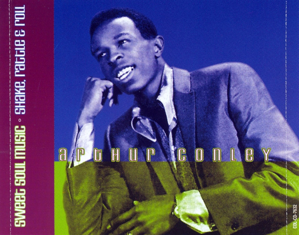 Cartula Interior Trasera de Arthur Conley - Sweet Soul Music / Shake, Rattle & Roll