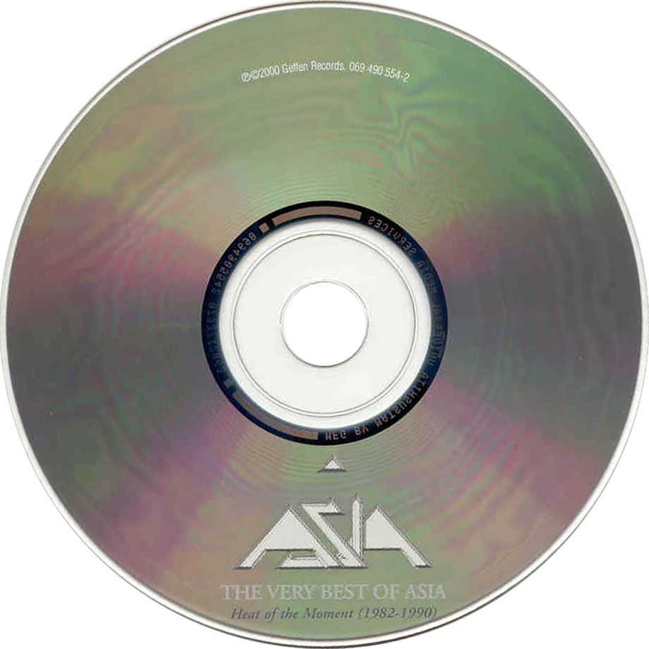 Cartula Cd de Asia - The Very Best Of Asia: Heat Of The Moment (1982-1990)