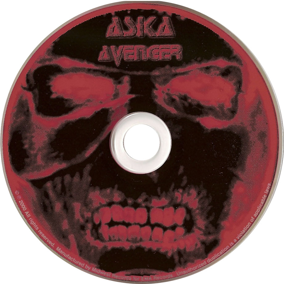 Cartula Cd de Aska - Avenger