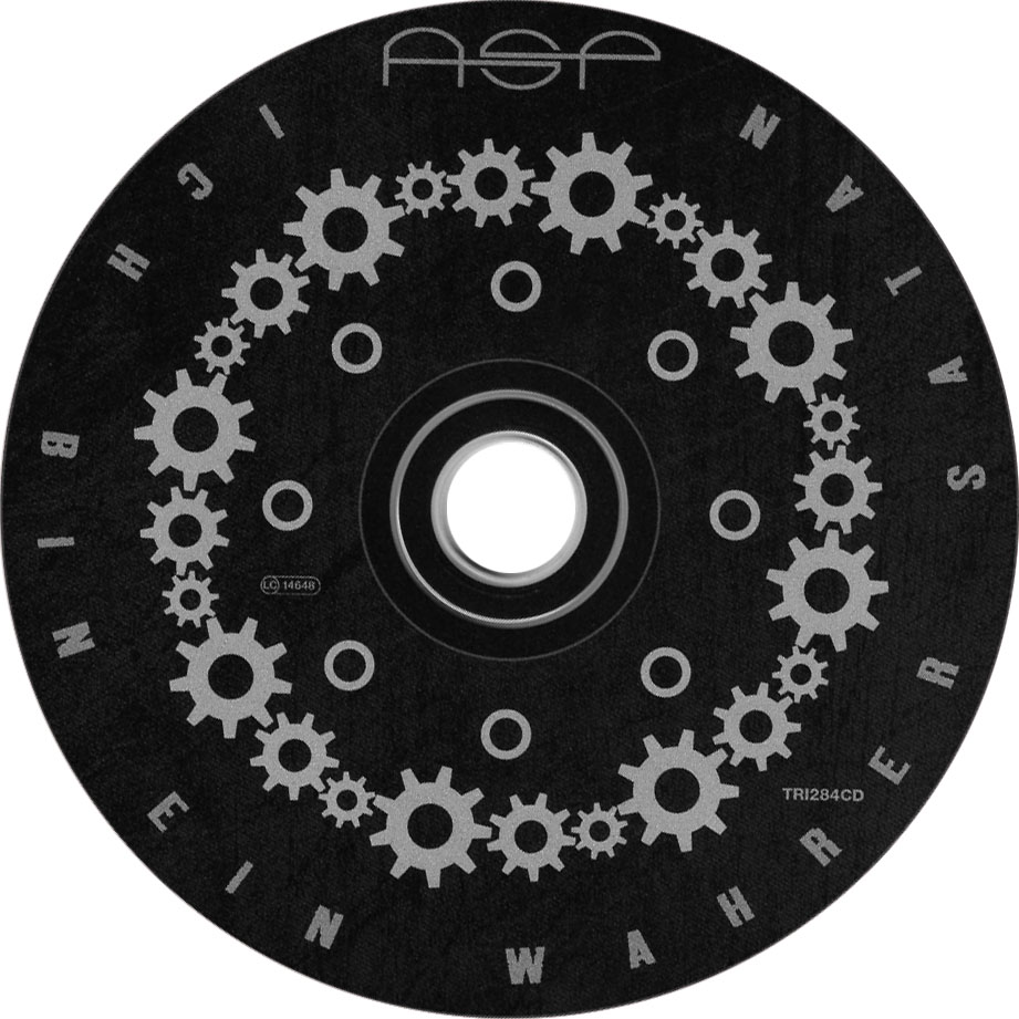 Cartula Cd de Asp - Ich Bin Ein Wahrer Satan