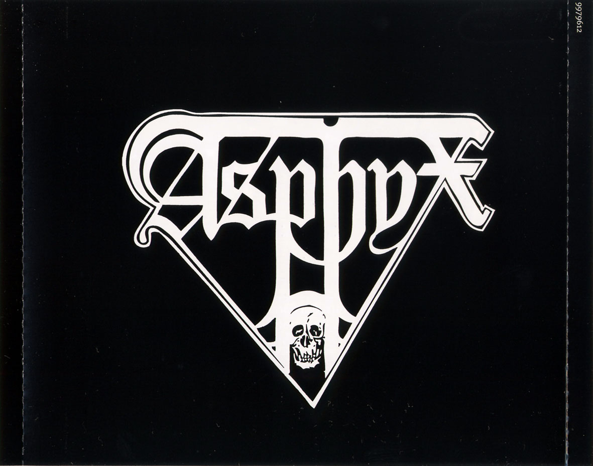 Cartula Interior Trasera de Asphyx - Embrace The Death (2cds)
