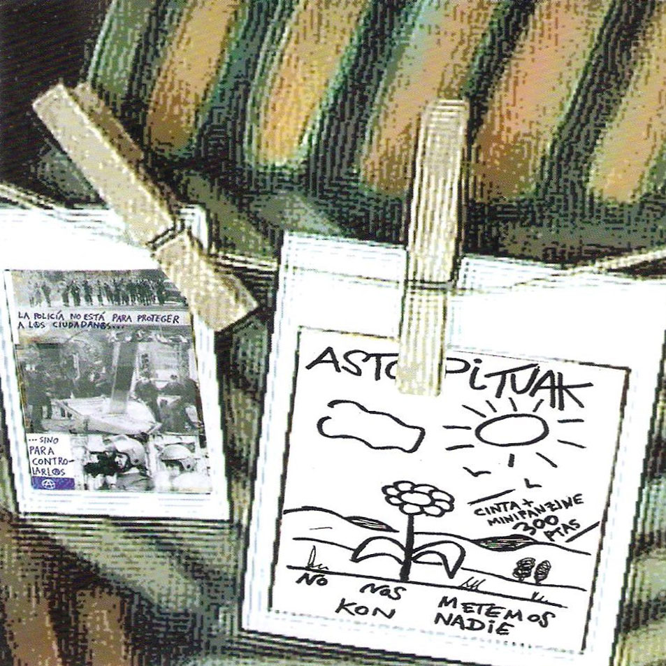 Cartula Interior Frontal de Asto Pituak - De La Nada Venimos Y Hacia Ella Nos Dirigimos De Cabeza