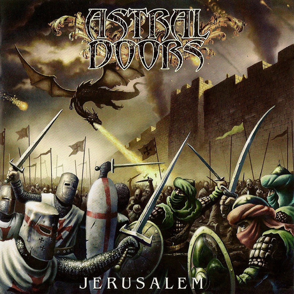Cartula Frontal de Astral Doors - Jerusalem