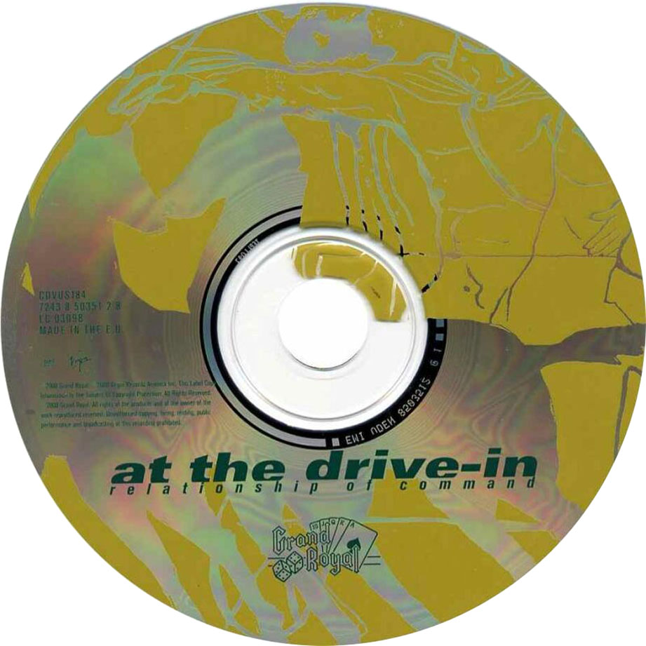 Cartula Cd de At The Drive-In - Relationship Of Command