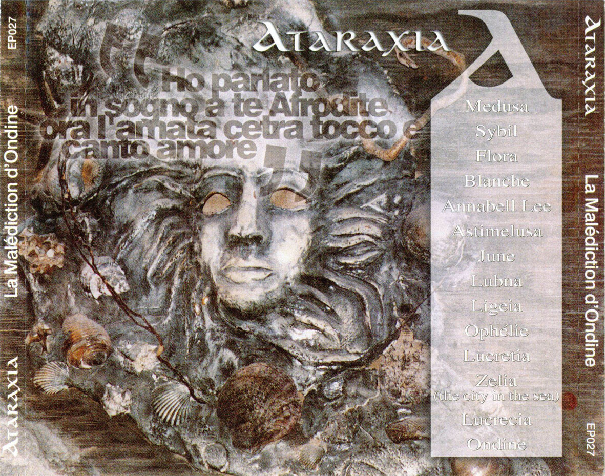 Cartula Trasera de Ataraxia - La Malediction D'ondine