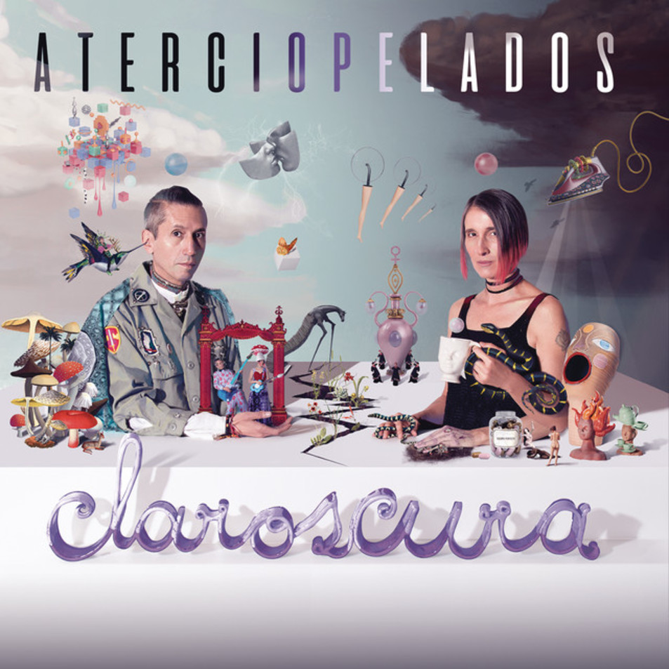 Cartula Frontal de Aterciopelados - Claroscura