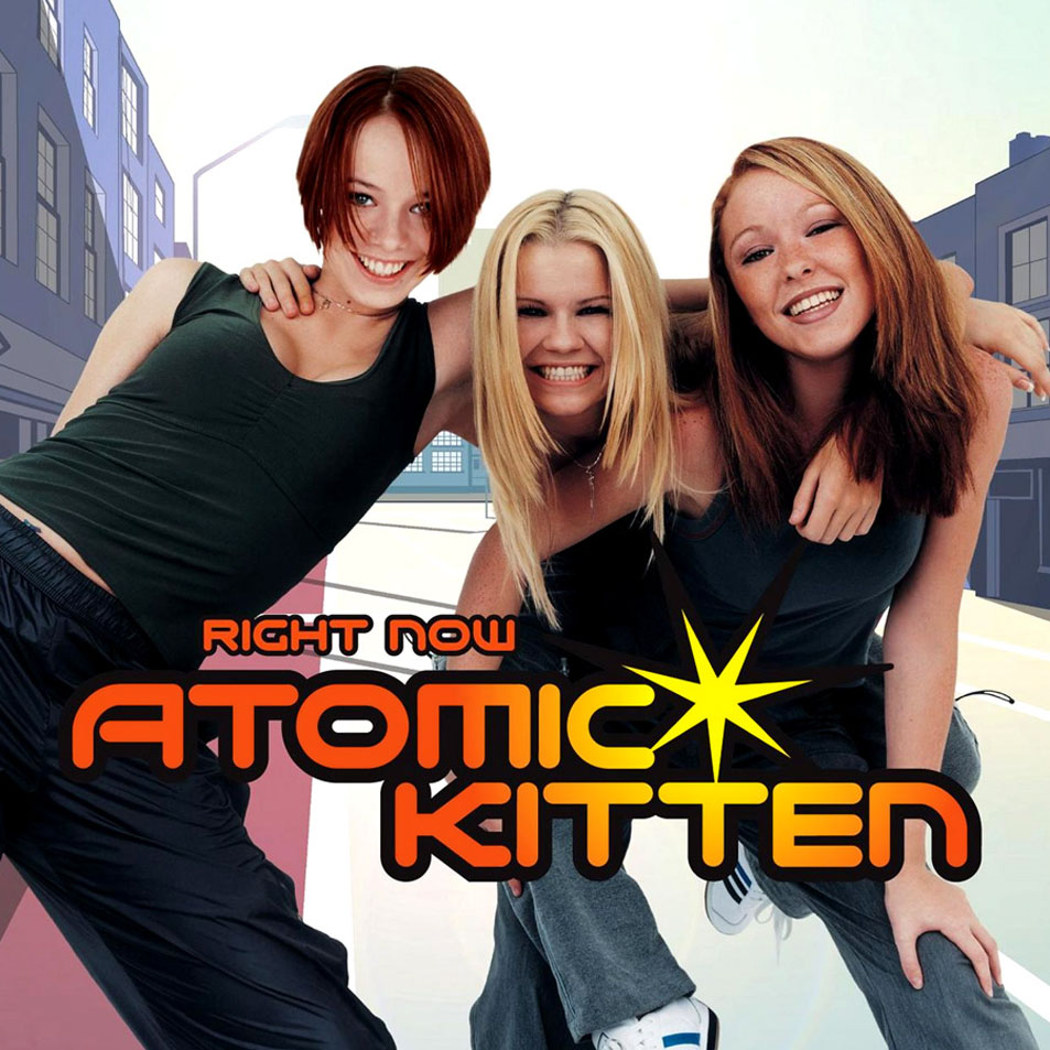 Cartula Frontal de Atomic Kitten - Right Now (Cd Single)
