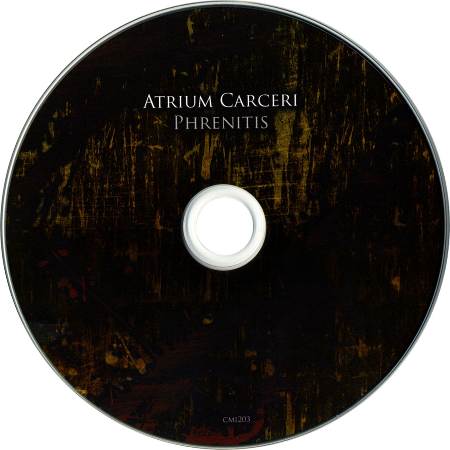Cartula Cd de Atrium Carceri - Phrenitis