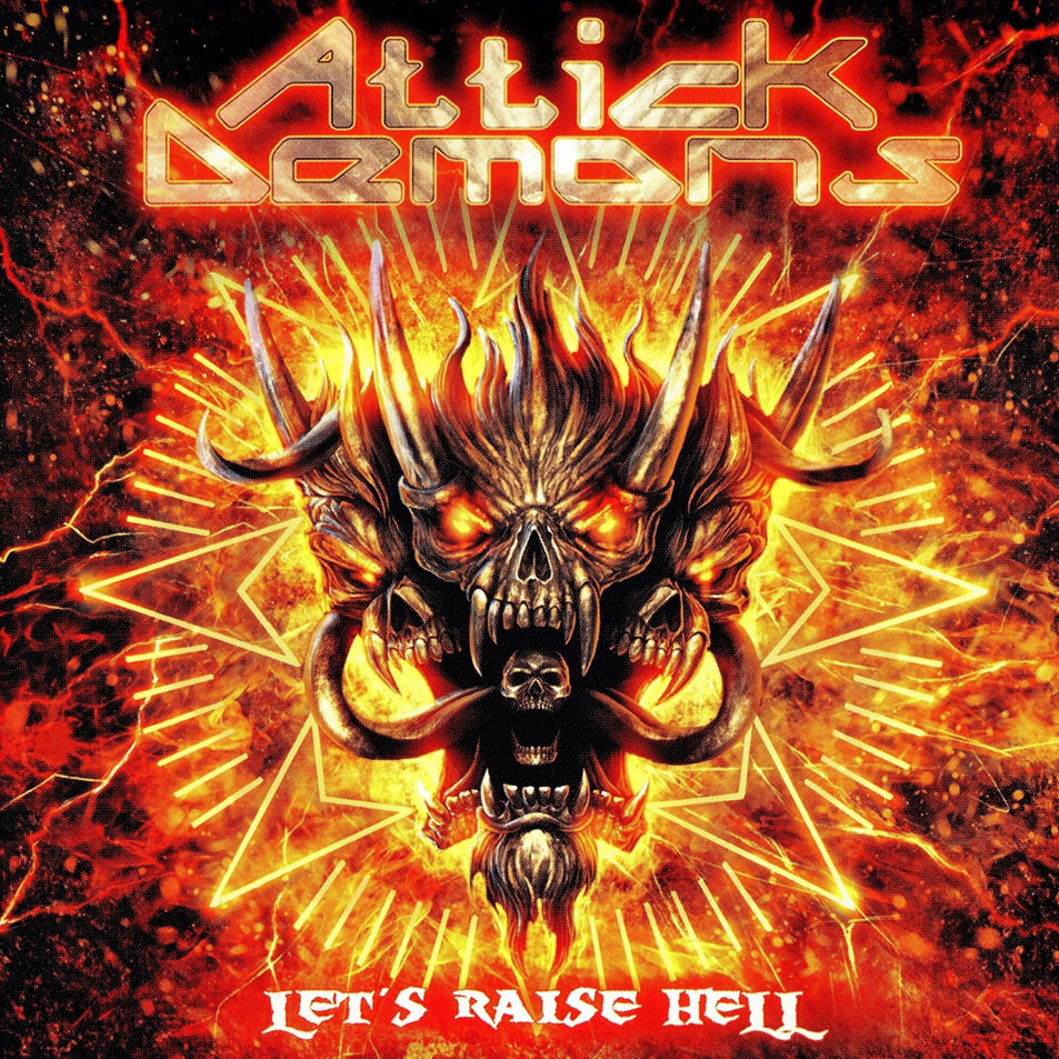 Cartula Frontal de Attick Demons - Let's Raise Hell