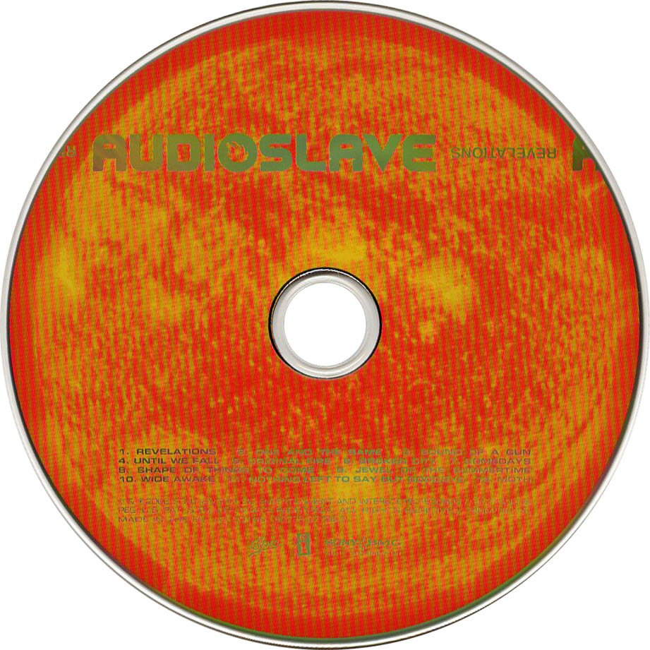 Carátula Cd de Audioslave - Revelations