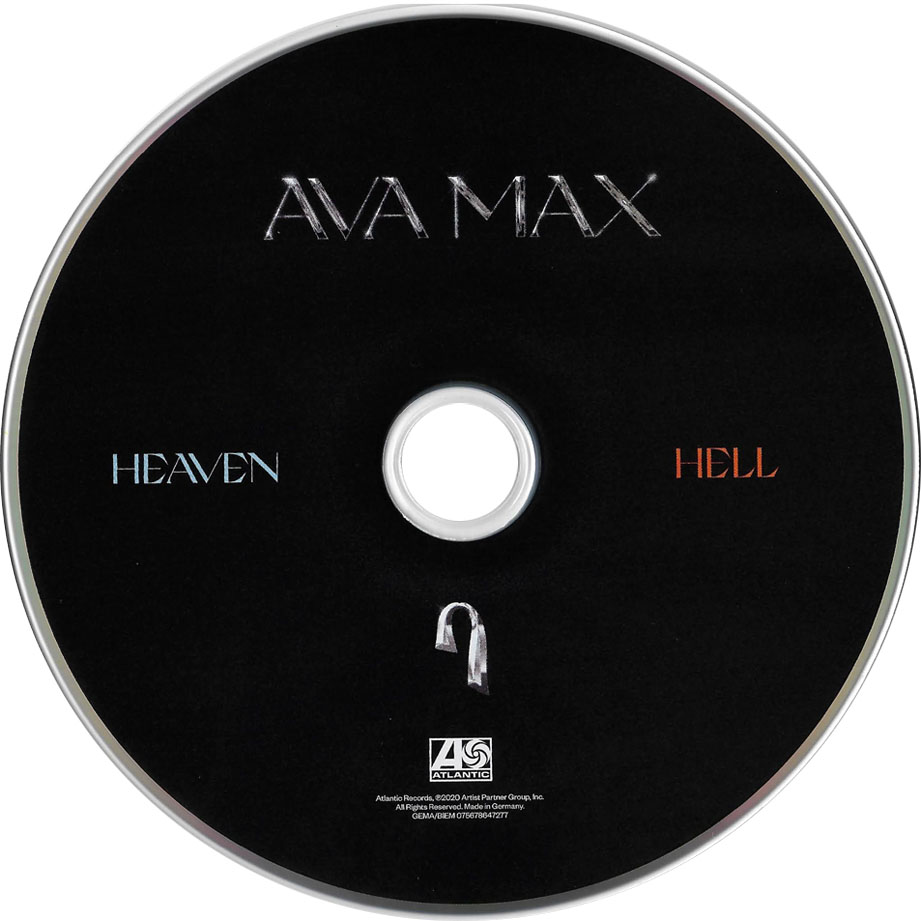 Cartula Cd de Ava Max - Heaven & Hell