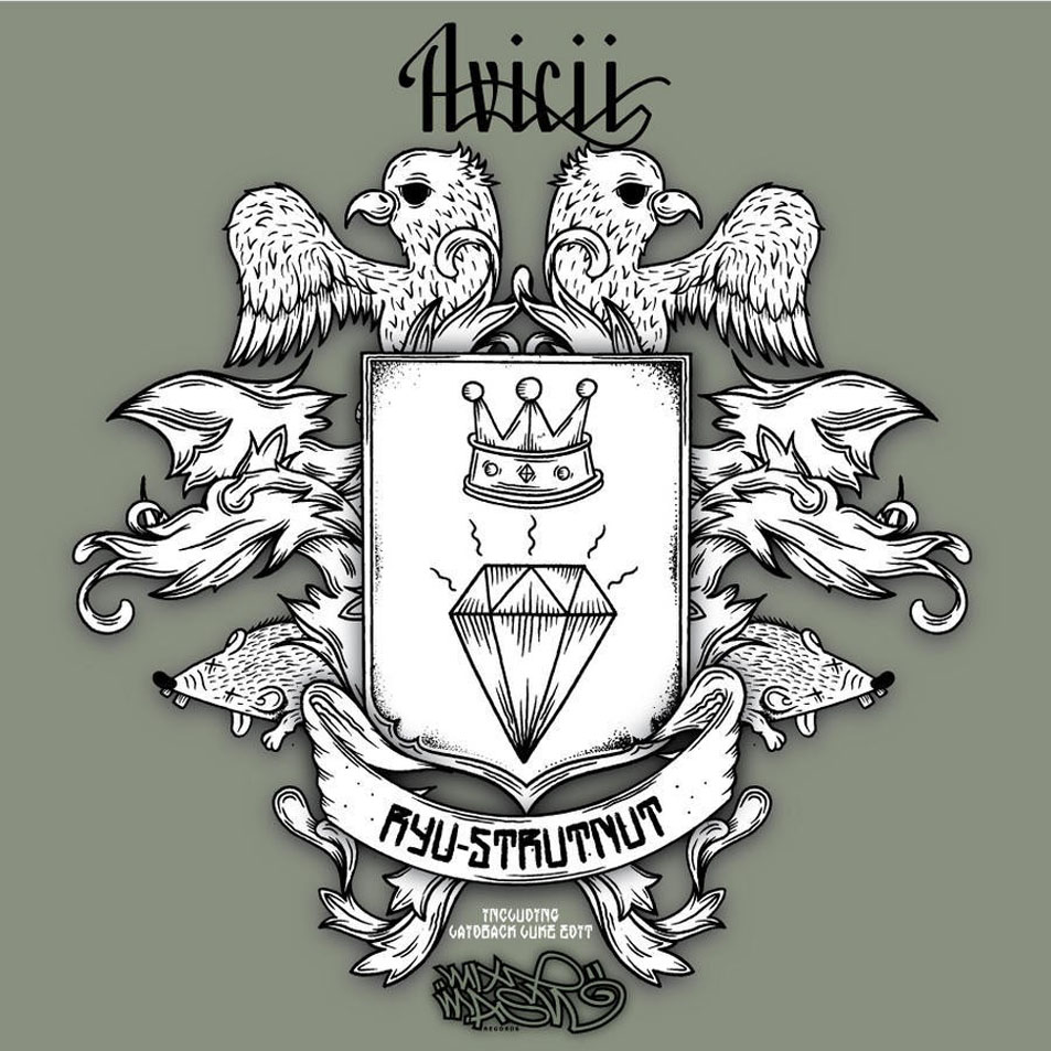 Cartula Frontal de Avicii - Ryu / Strutnut (Cd Single)