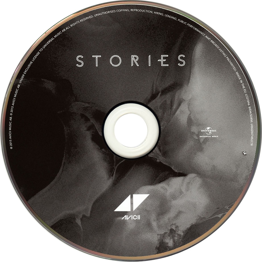 Cartula Cd de Avicii - Stories