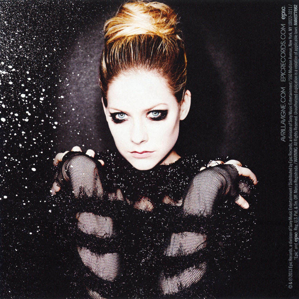 Cartula Interior Frontal de Avril Lavigne - Avril Lavigne (Target Edition)