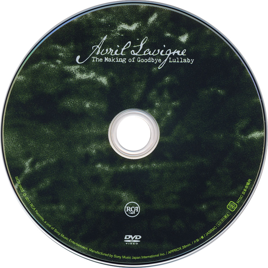 Cartula Dvd de Avril Lavigne - Goodbye Lullaby (Japanese Edition)