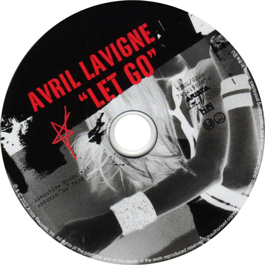 Cartula Cd de Avril Lavigne - Let Go