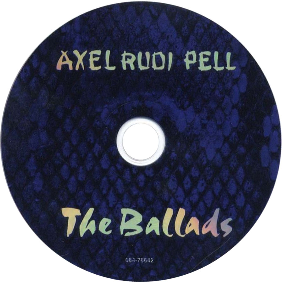 Cartula Cd de Axel Rudi Pell - The Ballads