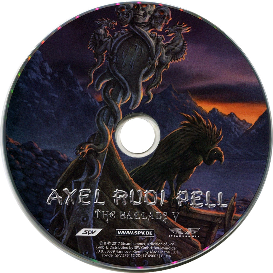 Cartula Cd de Axel Rudi Pell - The Ballads V