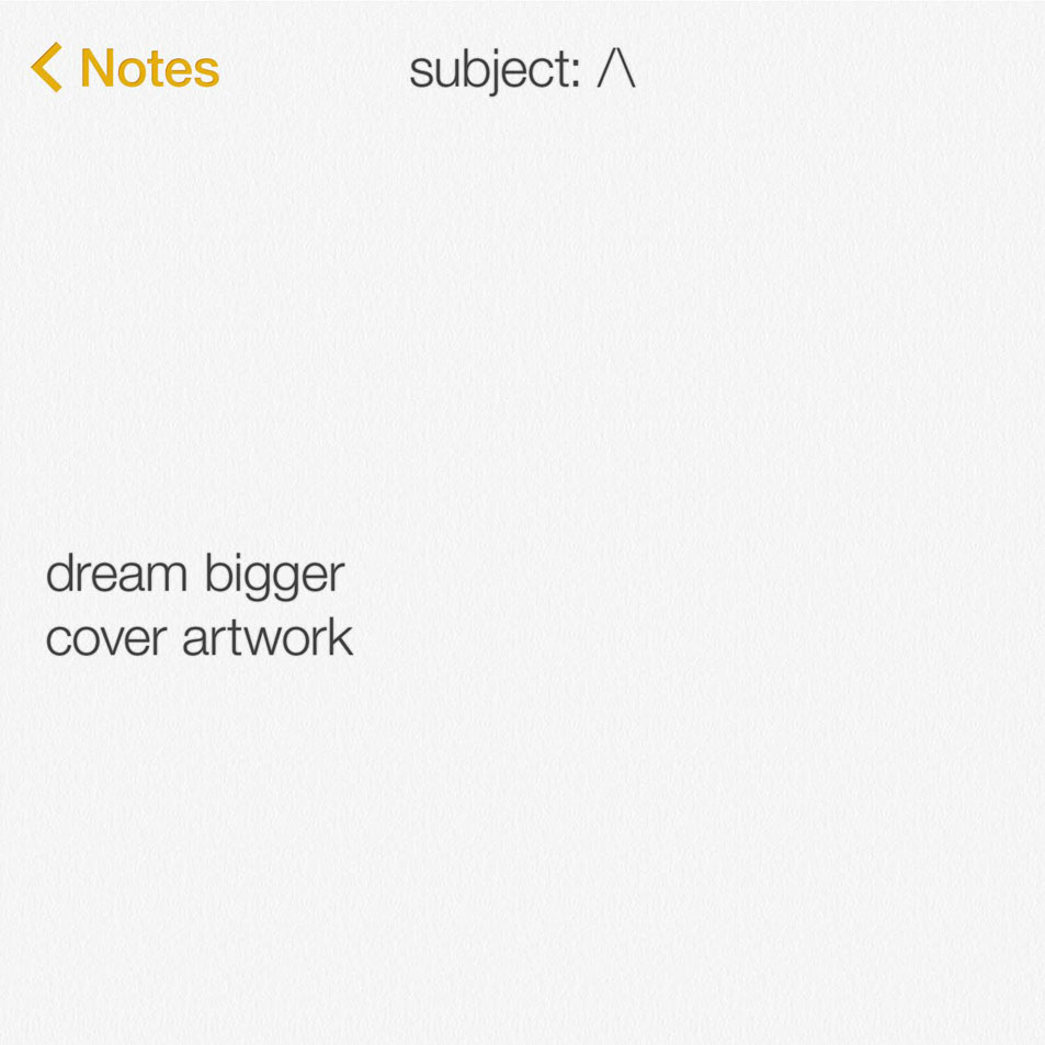 Cartula Frontal de Axwell Ingrosso - Dream Bigger (Instrumental) (Cd Single)