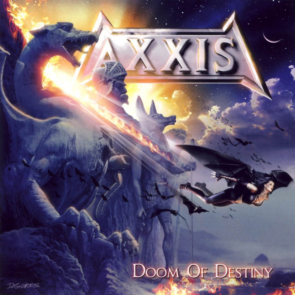 Cartula Frontal de Axxis - Doom Of Destiny