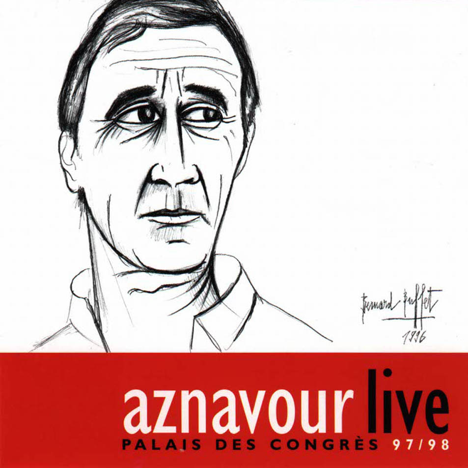 Cartula Frontal de Aznavour - Aznavour Live Palais Des Congres 97-98