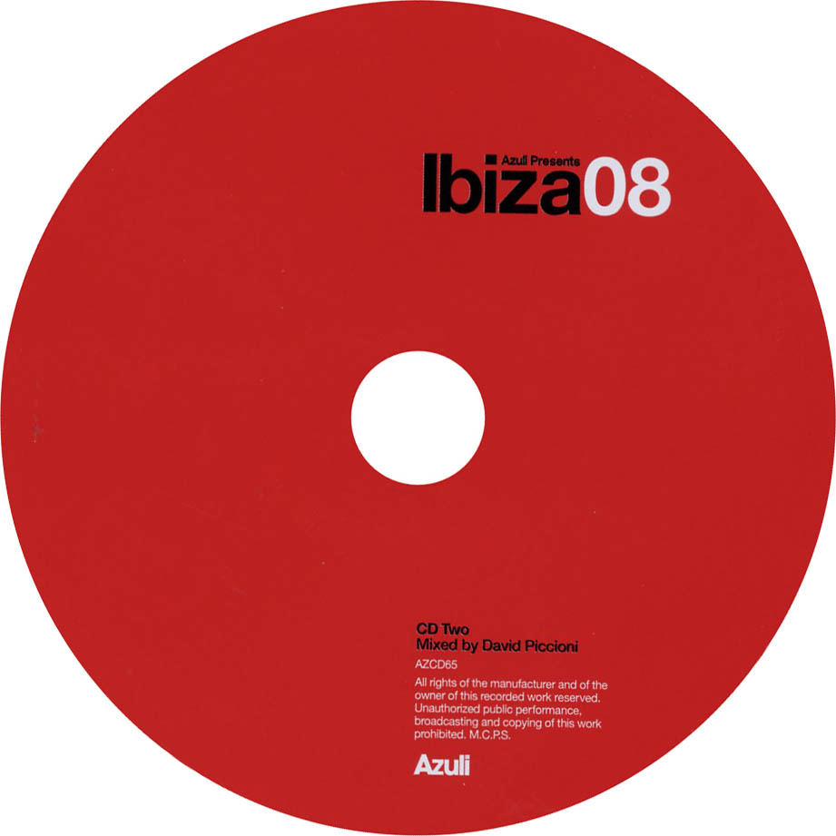 Cartula Cd2 de Azuli Presents Ibiza 08