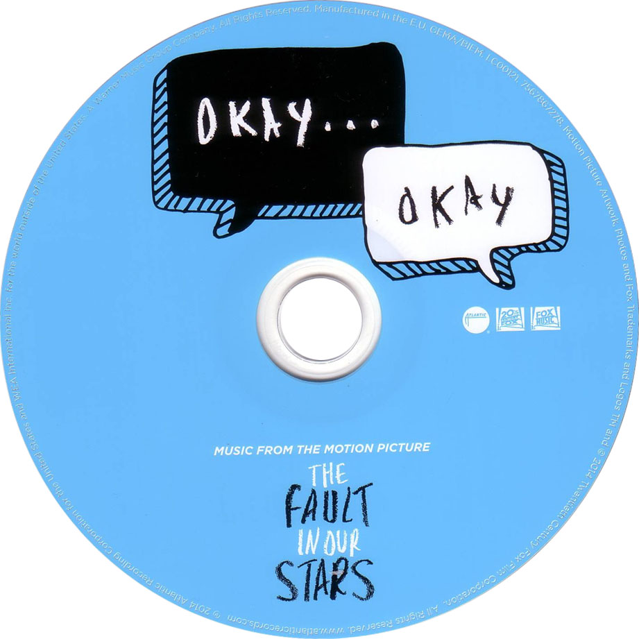 Cartula Cd de Bso Bajo La Misma Estrella (The Fault In Our Stars)