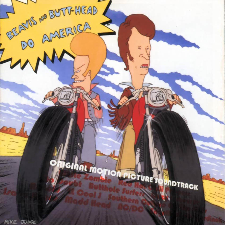 Cartula Frontal de Bso Beavis And Butthead Do America