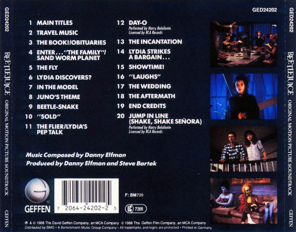 Cartula Trasera de Bso Bitelchus (Beetlejuice)