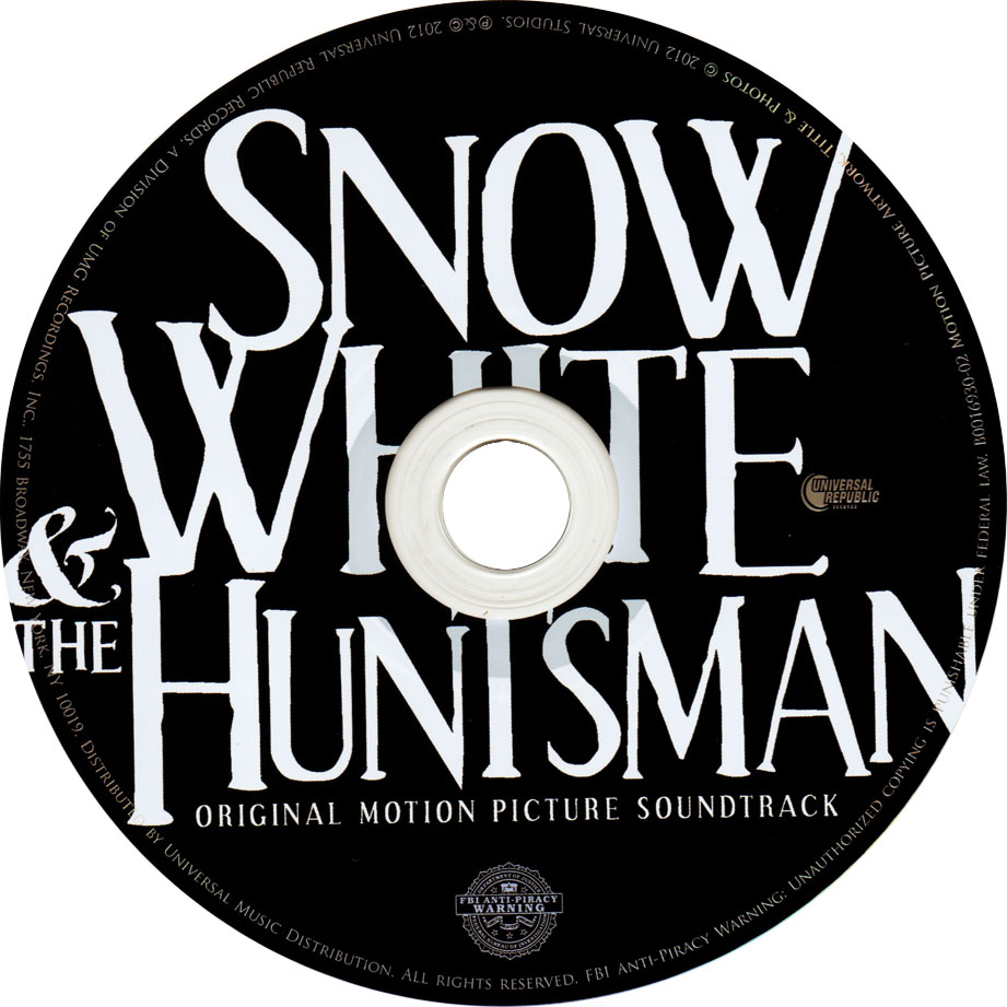 Cartula Cd de Bso Blancanieves Y La Leyenda Del Cazador (Snow White And The Huntsman)