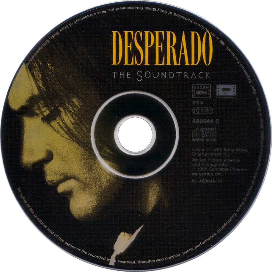 Cartula Cd de Bso Desperado